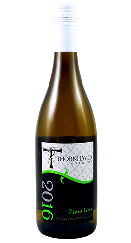 PINOT GRIS 2016 pinot gris 2016 thornhaven wine