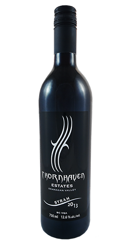 SYRAH-2013-BG syrah 2013 thornhaven wine